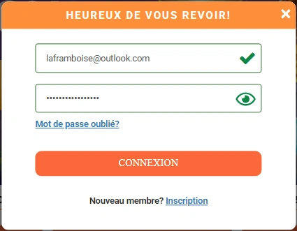 Processus de Connexion Simplifié
